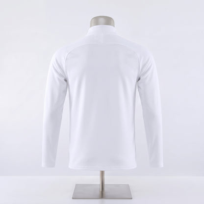 Haut demi-zip Brésil -Blanc