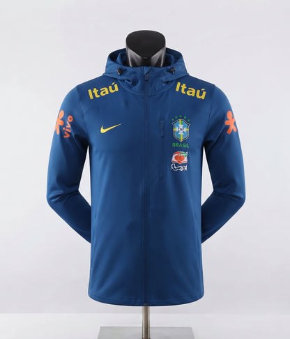 veste du brésil bleu