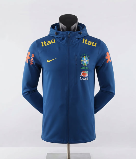 veste du brésil bleu