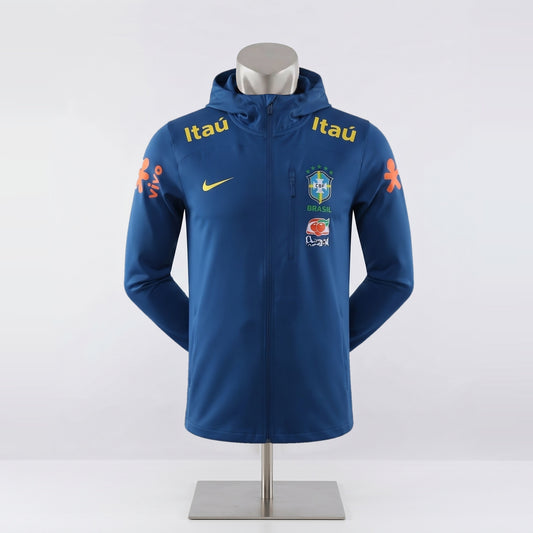 Veste du Brésil bleue