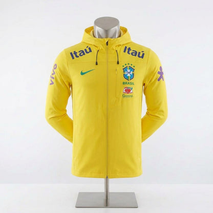 veste du brésil jaune