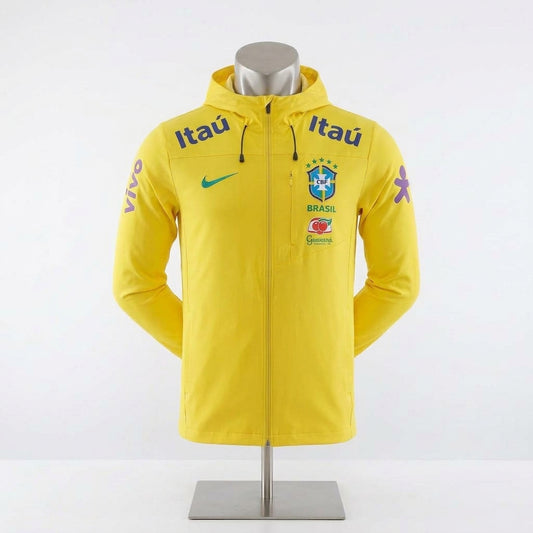 veste du brésil jaune